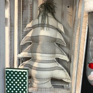 Christmas tree pillow